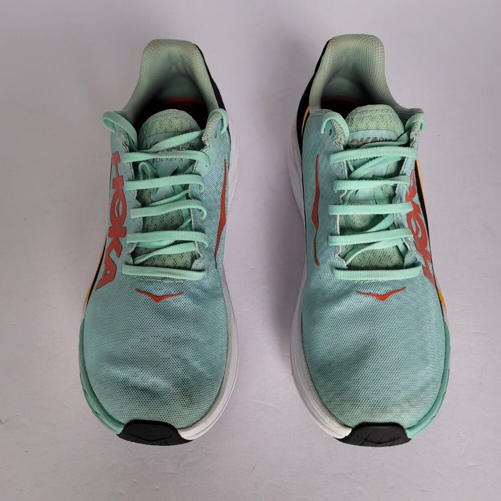 Hoka Unisex Rocket X Eggshell Blue-Black Running Shoes. Size Men 11.5/Women 12.5 - Picture 2 of 10